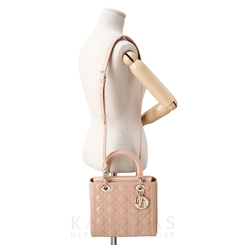 CHRISTIAN DIOR(USED)크리스찬디올 레이디디올 페이던트 미듐